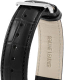 Hugo Boss Jet Blue Dial Black Leather Strap Watch for Men - 1513283