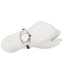 Gucci Sync Quartz White Dial White Rubber Strap Unisex Watch - YA137302