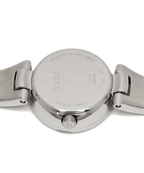 Gucci Guccisima Quartz Black Dial Silver Steel Strap Watch For Women - YA134501