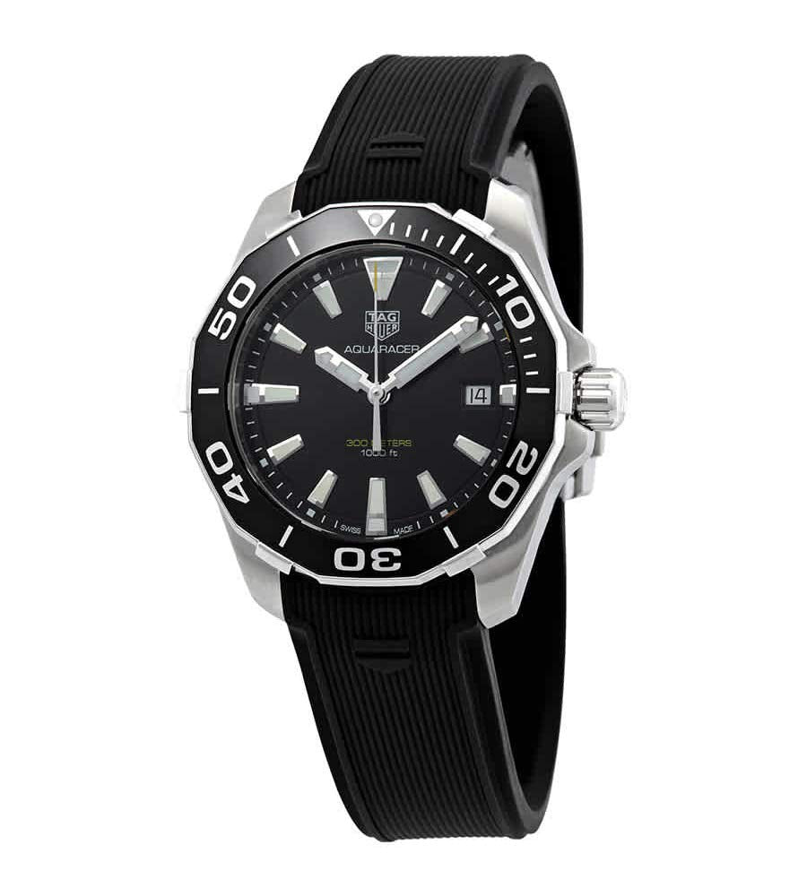 Tag Heuer Aquaracer Black Dial Watch for Men - WAY111A.FT6151
