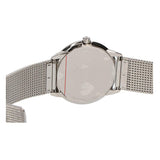 Calvin Klein Minimal Grey Dial Silver Mesh Bracelet Watch for Women - K3M2212X