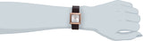 Calvin Klein Mark White Dial Brown Leather Strap Watch for Women - K3R236G6