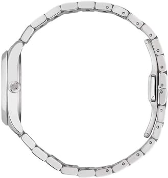 Gucci G Timeless Quartz Diamonds Black Dial Silver Steel Strap Watch For Women - YA1265024