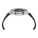 Salvatore Ferragamo Sapphire Chrono Black Dial Black Silicone Strap Watch for Men - SFME00121
