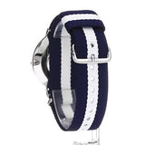 Daniel Wellington Classic Glasgow White Dial Two Tone NATO Strap Watch For Men - DW00100018