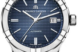 Maurice Lacroix Aikon Automatic Blue Dial Silver Steel Strap Watch For Men - AI6008-SS002-430-1