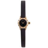 Marc Jacobs Blade Black Dial Black Leather Strap Watch for Women - MBM1345