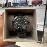 Michael Kors Cunningham Chronograph Black Dial Black Steel Strap Watch For Men - MK8965