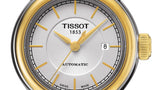 Tissot Carson Automatic Silver Dial Two Tone Steel Strap Watch For Women - T085.207.22.011.00