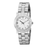 Marc Jacobs Amy Silver Dial Silver Steel Strap Watch for Women - MBM3181