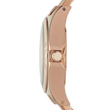 Marc Jacobs Henry Rose Gold Dial Rose Gold Steel Strap Watch for Women - MBM3212