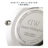 Daniel Wellington Classic Cornwall Black Dial Black Nylon Strap Watch For Women - DW00100149