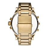 Diesel Mr Daddy 2.0 Chronograph Gold Dial Gold Steel Strap Watch For Men - DZ7399