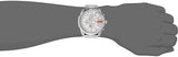 Diesel Mega Chief Chronograph White Dial Silver Steel Strap Watch For Men - DZ4328