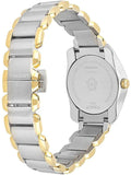 Tissot T Wave Mother of Pearl Dial Two Tone Steel Strap Watch for Women - T023.210.22.117.00