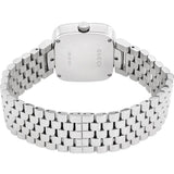 Gucci G-Gucci Brown Dial Silver Steel Strap Watch For Women - YA125413