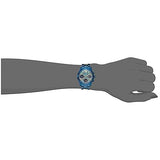 Guess Sunrise Multifunction Blue Dial Blue Steel Strap Watch for Women - W0448L10