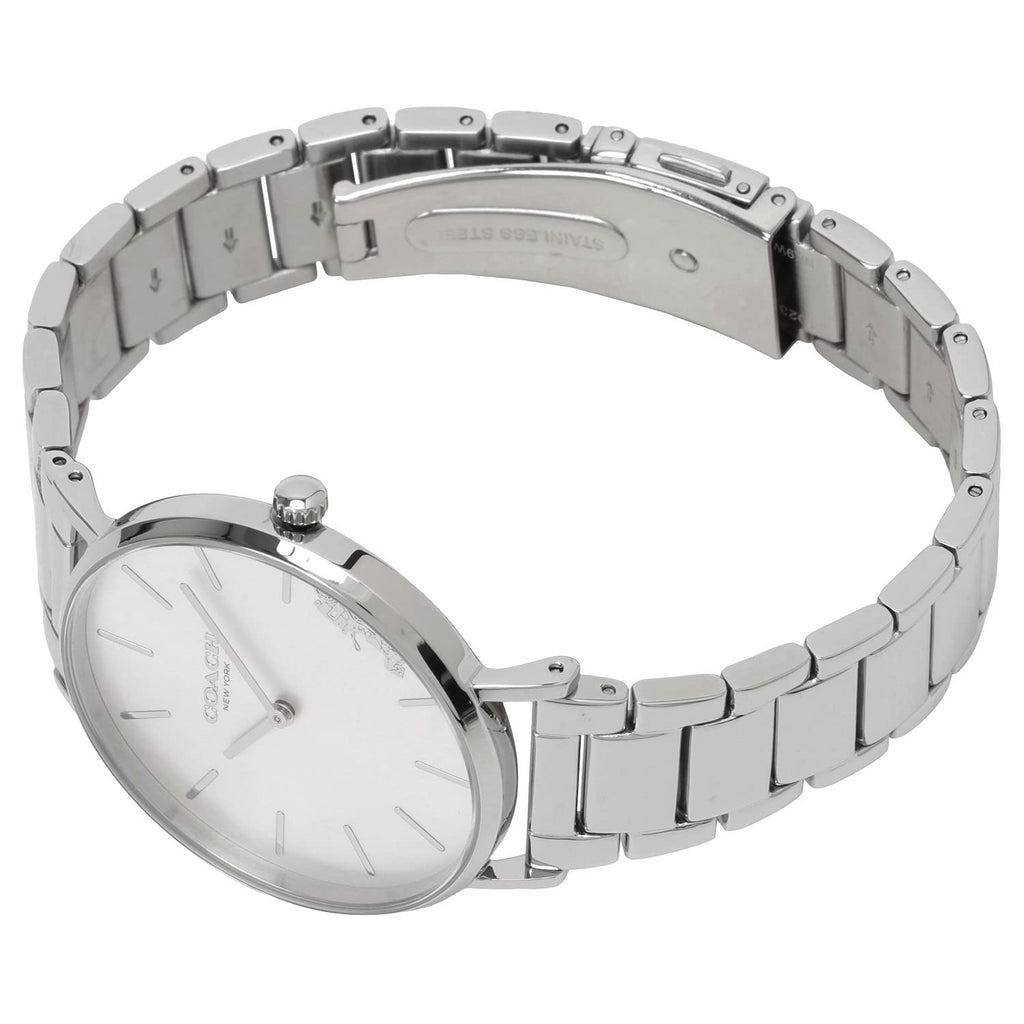 Coach Perry Silver Dial Silver Steel Strap Watch for Women - 14503344