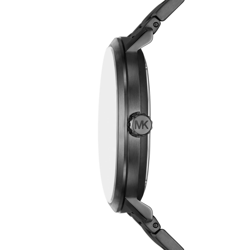 Michael Kors Blake Three-Hand Black Dial Black Steel Strap Watch for Men - MK9135