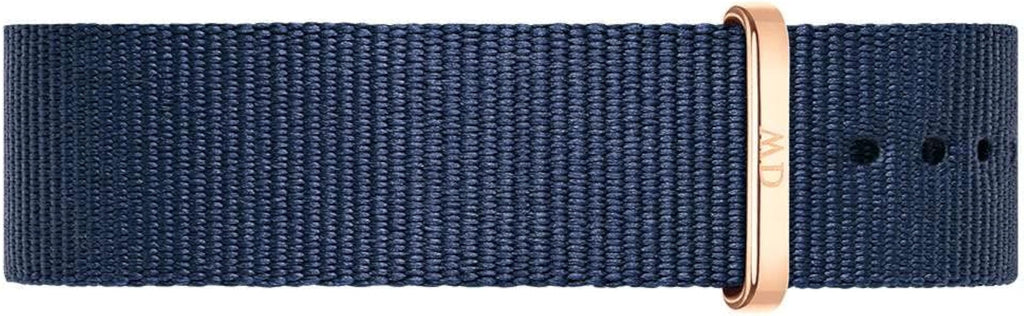 Daniel Wellington Classic Bayswater Black Dial Black NATO Strap Watch For Men - DW00100277