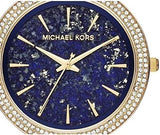 Michael Kors Darci Quartz Blue Dial Two Tone Steel Strap Watch For Women - MK3401