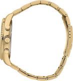 Maserati Competizione Chronograph Blue Dial Gold Steel Strap Watch For Men - R8853100026