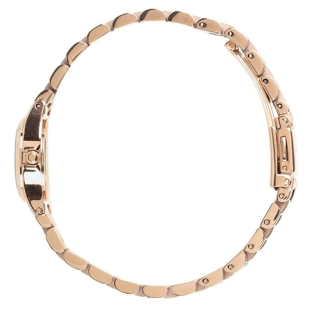 Marc Jacobs Dinky Rose Gold Dial Rose Gold Steel Strap Watch for Women - MBM3200