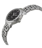 Tissot Le Locle Small Automatic Black Dial Silver Steel Strap Watch For Women - T41.1.183.54
