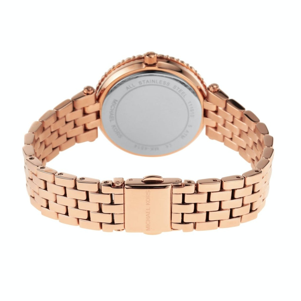 Michael Kors Darci Quartz Rose Gold Dial Rose Gold Steel Strap Watch For Women - MK4514