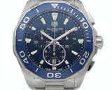 Tag Heuer Aquaracer Blue Dial Watch for Men - CAY111B.BA0927