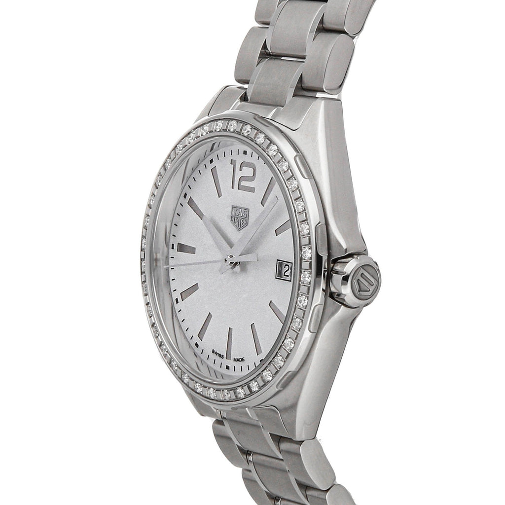 Tag Heuer Formula 1 Quartz Diamonds Mother of Pearl Dial Silver Steel Strap Watch for Women - WBJ131A.BA0666