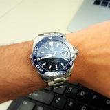 Tag Heuer Aquaracer Black Dial Watch for Men - WAY211A.BA0928