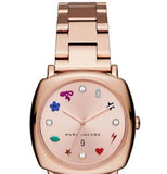 Marc Jacobs Mandy Rose Gold Dial Rose Gold Steel Strap Watch for Women - MJ3550