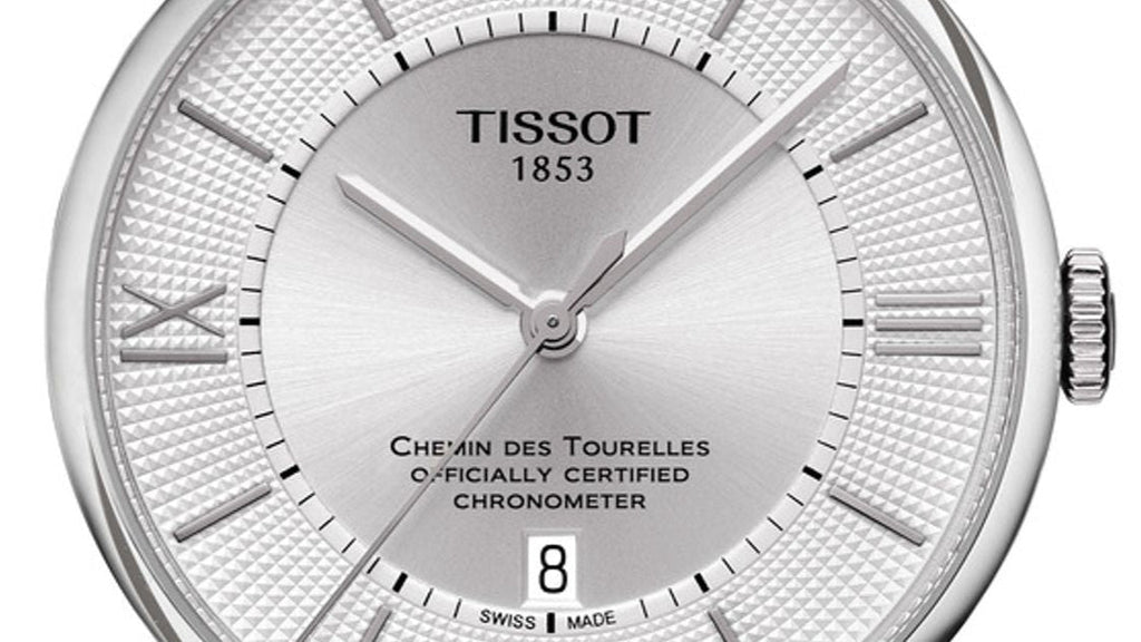 Tissot T Classic Chemin Des Tourelles Silver Dial Silver Steel Strap Watch For Men - T099.408.11.038.00