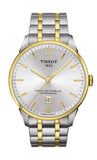 Tissot Chemin Des Tourelles Powermatic 80 Silver Dial Two Tone Steel Strap Watch For Men - T099.407.22.037.00