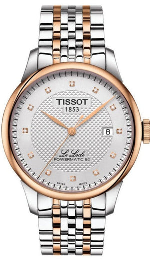 Tissot Le Locle Automatic Cosc Silver Dial Two Tone Steel Strap Watch For Men - T006.407.22.036.00