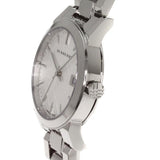 Burberry The City White Dial Silver Steel Strap Watch for Women - BU9100