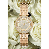 Michael Kors Darci Gold Dial Gold Steel Strap Watch for Women - MK3438