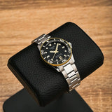 Tissot Seastar 1000 Black Dial Two Tone Steel Strap Watch for Women - T120.210.22.051.00