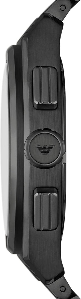 Emporio Armani Analog Chronograph Blue Dial Silver Steel Strap Watch For Men - AR11561