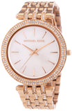 Michael Kors Darci Mother of Pearl Dial Rose Gold Steel Strap Watch for Women - MK3220
