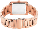 Michael Kors Emery Three-Hand Crystals Silver Dial Rose Gold Steel Strap Watch for Women - MK4644