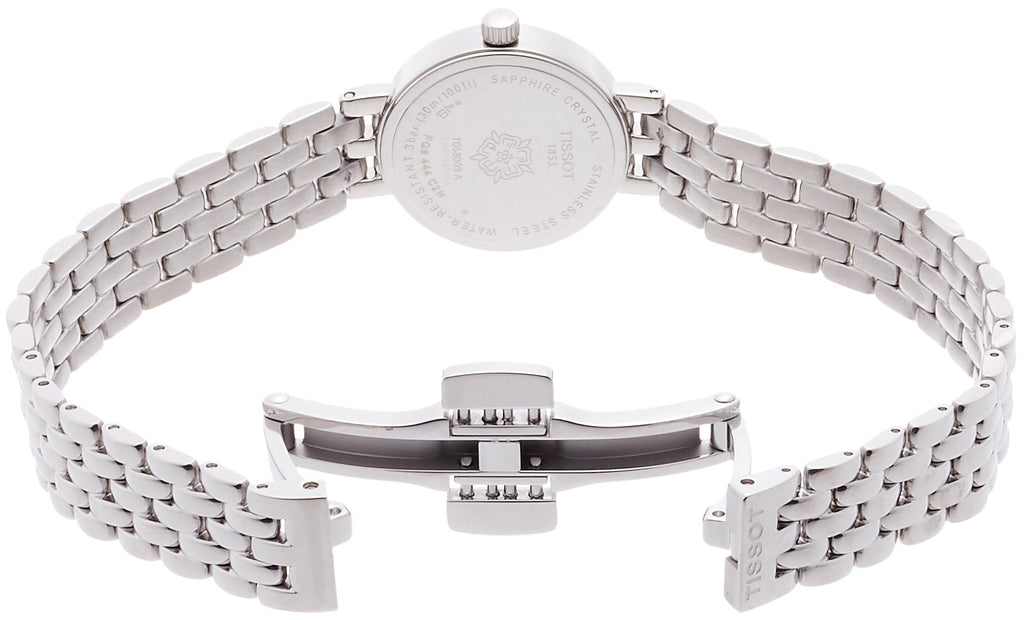 Tissot Lovely Mother of Pearl Dial Silver Steel Strap Watch For Women - T058.009.61.116.00