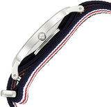 Daniel Wellington Classic Canterbury White Dial Two Tone NATO Strap Watch For Women - DW00100051