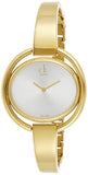 Calvin Klein Impetuous White Dial Gold Steel Strap Watch for Women - K4F2N516