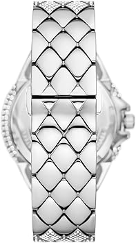 Michael Kors Camille Three-Hand Crystals Silver Dial Silver Steel Strap Watch for Women - MK4803