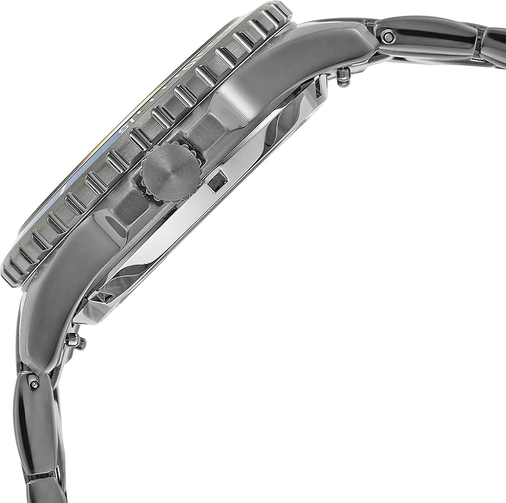 Fossil FB-01 Automatic Skeleton Black Dial Grey Steel Strap Watch for Men - ME3201