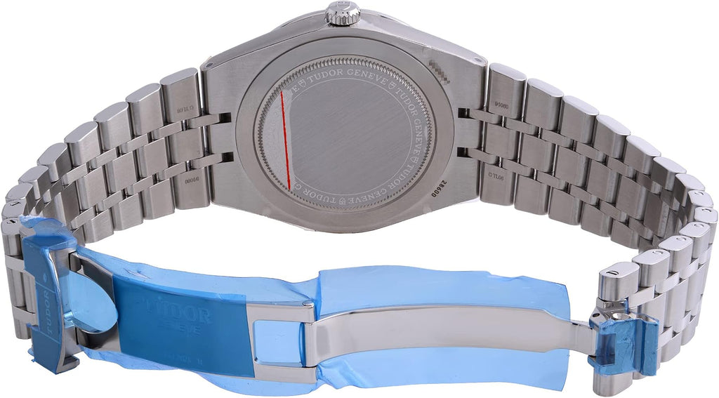 Tudor Royal Automatic Black Dial Silver Steel Strap Watch for Men - M28600-0003