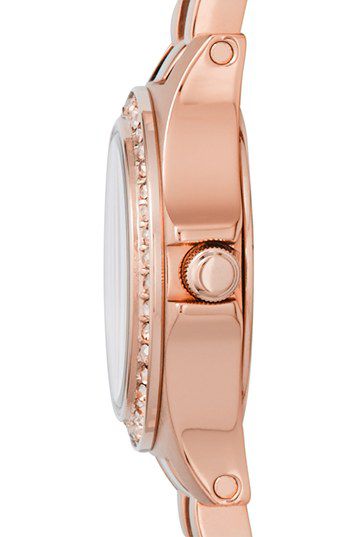 Marc Jacobs Henry Rose Gold Dial Rose Gold Steel Strap Watch for Women - MBM3278