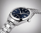 Tissot Gentlemen Powermatic 80 Silicium Blue Dial Silver Steel Strap Watch For Men - T127.407.11.041.00